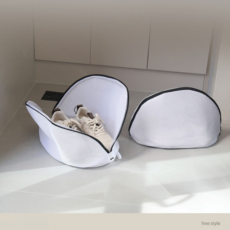 Sneaker Care Cleaning Kit - Mesh Shoe Washing Bags with Zipper