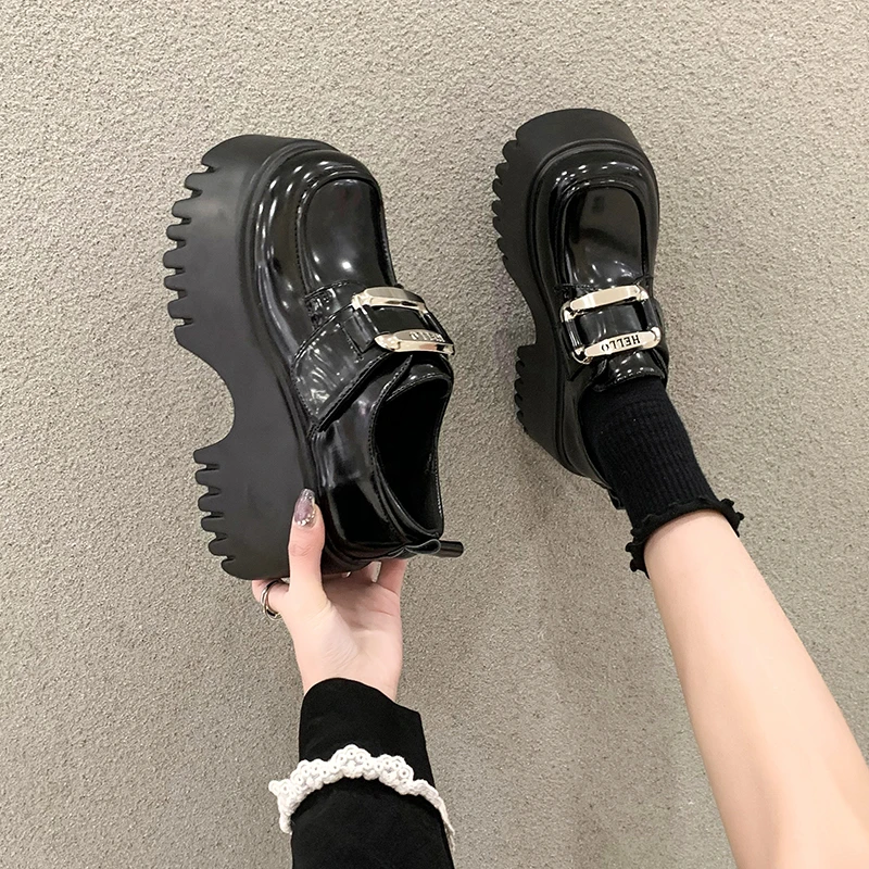 Women High Platform Shoes Autu - Leather Sneaker Care Kit ulasan dan harga