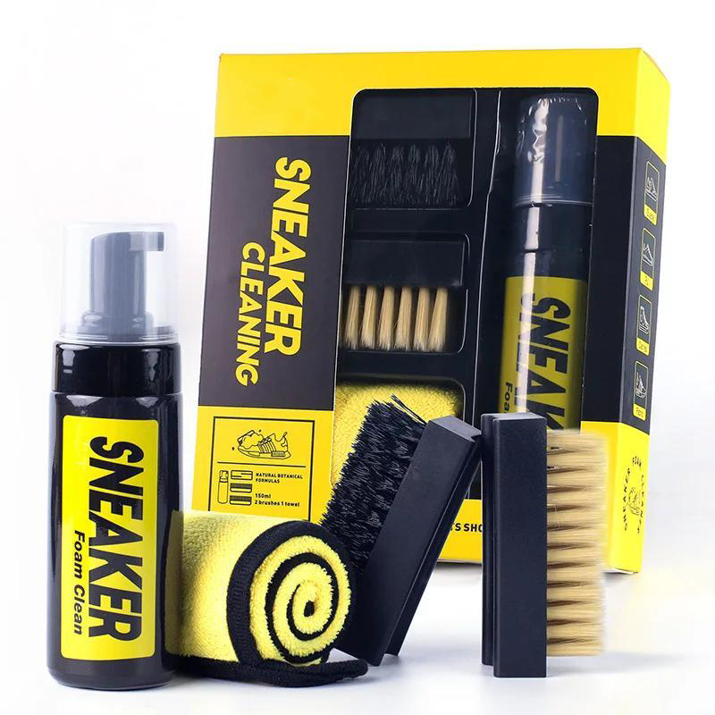 1 set Shoes Cleaner foam dry c - White Sneaker Care Kit ulasan dan harga