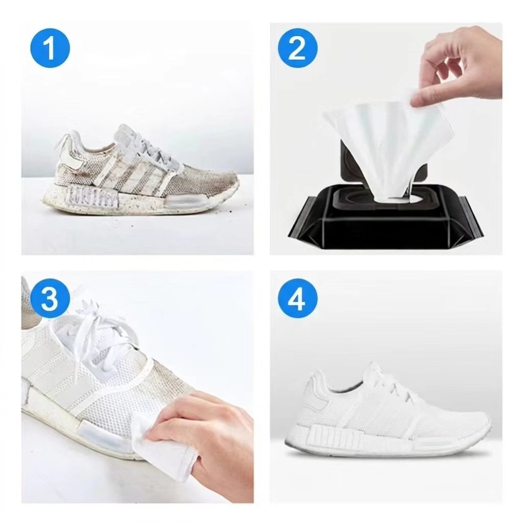 Disposable Sneaker Cleaning Wi - Sneaker Care White ulasan dan harga