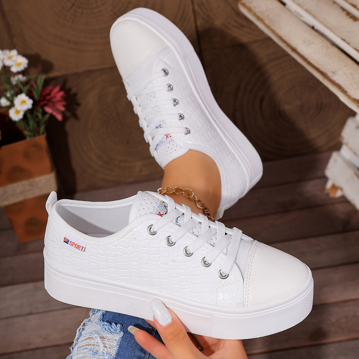New women's flat casual single - Leather Sneaker Care Kit ulasan dan harga