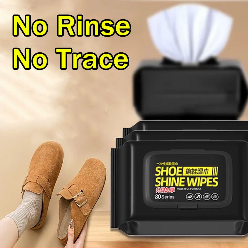 Disposable Powerful Shoe Wipes - White Sneaker Care Kit ulasan dan harga