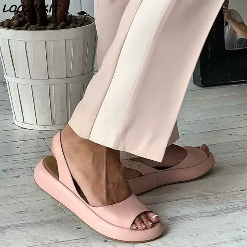 Flat Sandal Slipper Woman Clou - Leather Sneaker Care Kit ulasan dan harga