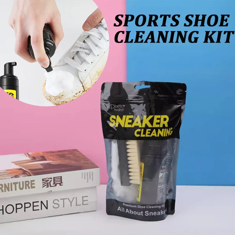 Sneaker Shoe Cleaning Kits Set - White Sneaker Care Kit ulasan dan harga