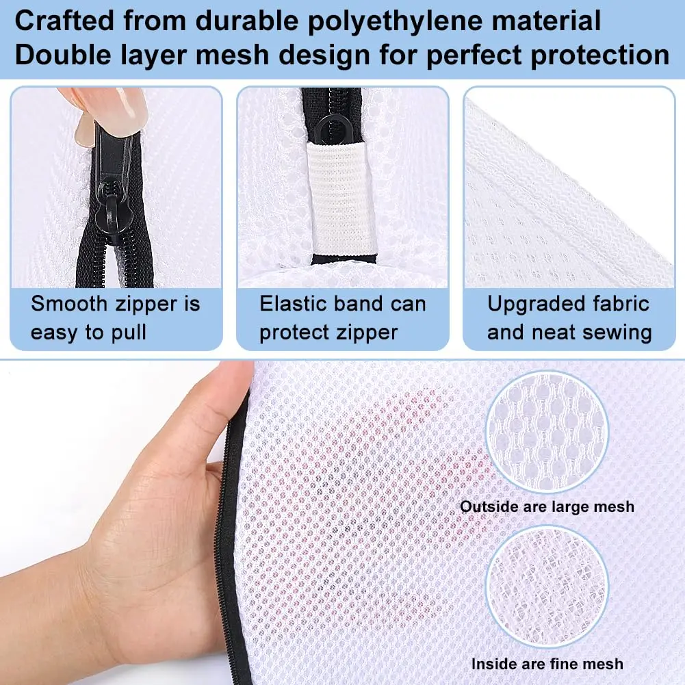 Mesh Shoe Washing Bags with Zi - Sneaker Care Cleaning Kit ulasan dan harga