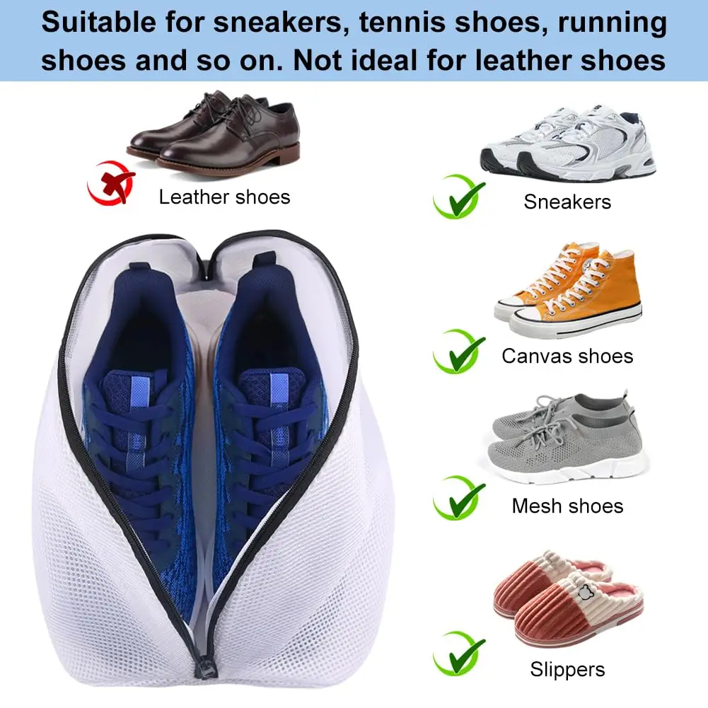 Mesh Shoe Washing Bags with Zi - Sneaker Care Cleaning Kit ulasan dan harga