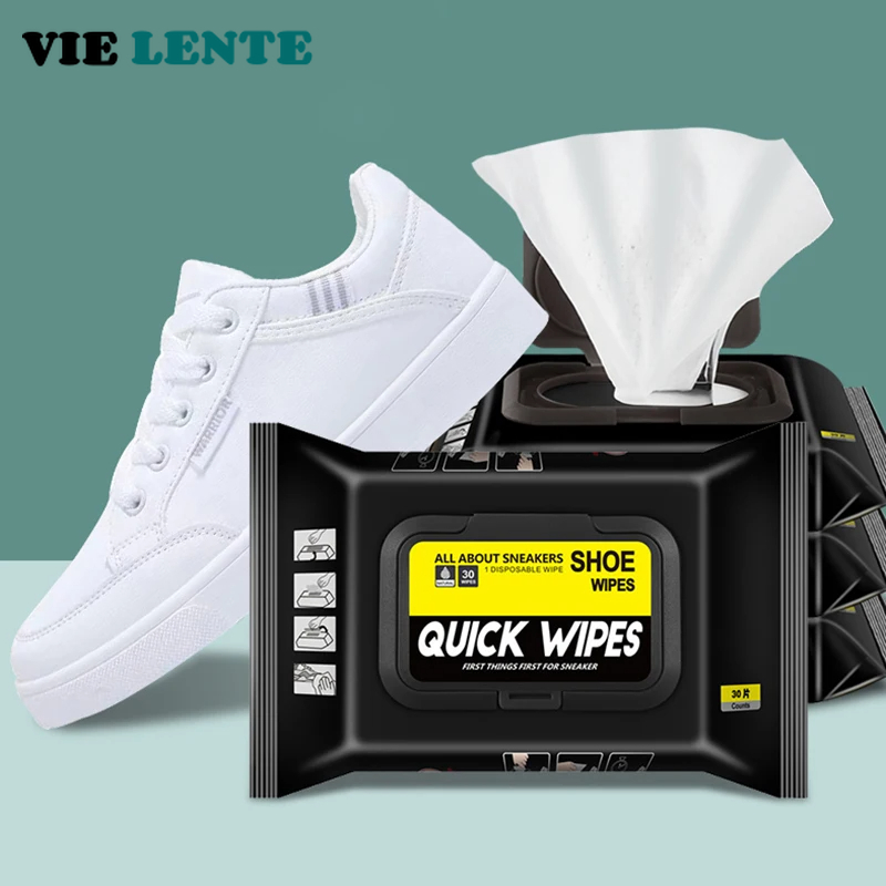 12Pcs/30Pcs Disposable Shoes C - Sneaker Care Cleaning Kit ulasan dan harga