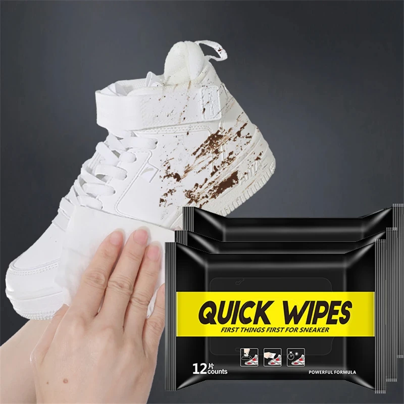 12Pcs/30Pcs Disposable Shoes C - Sneaker Care Cleaning Kit ulasan dan harga