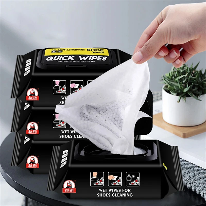 12Pcs/30Pcs Disposable Shoes C - Sneaker Care Cleaning Kit ulasan dan harga