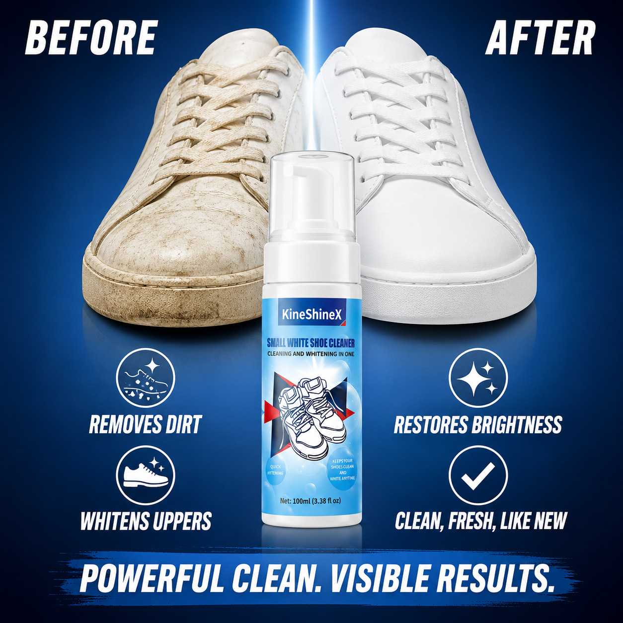 Gihen Shoe Cleaner Kits Water- - Sneaker Care Cleaning Kit ulasan dan harga